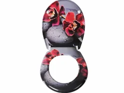 Asiento de inodoro con mecanismo de liberación rápida y cierre suave para baño 19_0000738 < Helloshop26 Hot