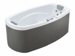 VOGUE SPA Bañera De Hidromasaje De Exterior | Bañera de hidromasaje 2 pers SAMOA 16 jets 210 x Prof. 110x78 cm