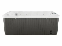 Bañera de hidromasaje de 2 plazas perlado con cubierta, 18 jets, Ancho 210 x Prof. 110 x Alt. 74 cm, motor BALBOA, TAHITI < VOGUE SPA Hot