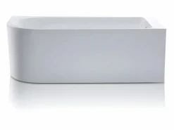 Bañera acrílica blanca de esquina, 240L, 170 x 75 x 58 cm, ángulo recto, ANIKA < Shower & Design Outlet