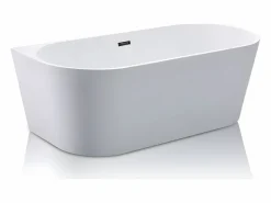 Bañera acrílica blanca de exenta, 200L, 149,5 x 75 x 58 cm, DIVINA < Shower & Design