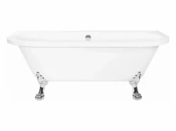 Bañera Acrílica De Pared Korfu 170Cm White + Tapón De Bañera < Rea Hot