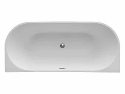Bañera acrílica negra, 245L, 170 x 75 x 58 cm, DIVINA < Shower & Design Discount