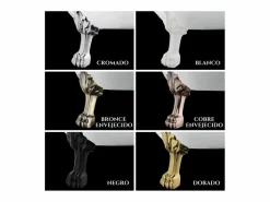 Bañera con patas BALMAIN 161 cm patas LEÓN CROMADAS < ROGIER & MOTHES Online