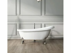 Bañera con patas RICHMOND 155 cm patas ÁGUILA COBRE ENVEJECIDO < ROGIER & MOTHES Outlet