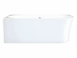 Bañera de esquina izquierda - 228 L - 170 x 75 x 59 cm - Blanca - Acrílico - PONTICOLA < Shower & Design Discount