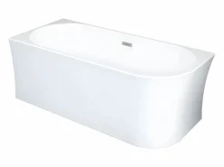 Bañera de esquina izquierda - 228 L - 170 x 75 x 59 cm - Blanca - Acrílico - PONTICOLA < Shower & Design Discount
