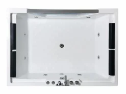 Bañera de hidromasaje con cristal panorámico 170 X 120 cm 8 jets - Amber < ELITESHOPPING Hot
