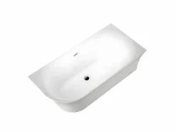 STANO Bañera Rinconera|Bañera Semi Exenta * Bañera exenta ELIZABETH 170 cm Angulo a la derecha Blanco