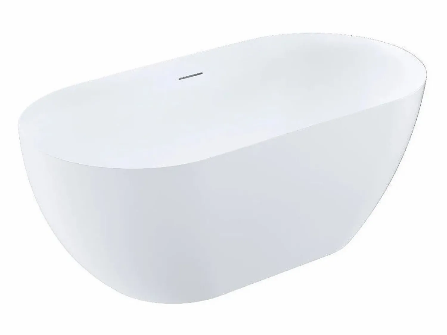 STANO Bañera Exenta * Bañera exenta LISBON 160 cm Mate Blanco