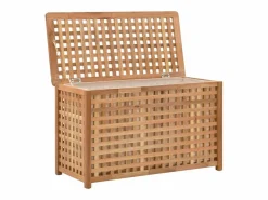 Baúl de ropa 77,5x37,5x46,5 cm Madera maciza de nogal < Discount