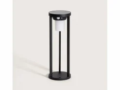 Baliza de Pie Exterior Solar LED 2W 40cm Aluminio con Sensor de Movimiento Eneko < Ledkia Online