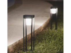 Baliza de Pie Exterior Solar LED 2,5W 40cm Aluminio con Sensor de Movimiento Devah < Ledkia Sale
