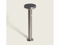 Baliza de Pie Exterior Solar LED 5W 50cm Acero Inoxidable con Sensor de Movimiento Barton < Ledkia Clearance