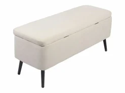 ADEC Banco Y Pie De Cama|Banco Y Pie De Cama * Baúl Maison tapizado microfibra 49x110x40 cm Beige