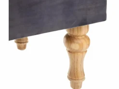 Banco Baúl Atelie 1 Puerta Patas Terciopelo Roble Claro 102x41x38 < Atmosphera Best