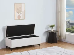 Banco baúl de tela y color - SABILO < Vente-unique Best