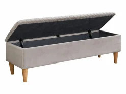 Banco baúl para pie de cama de Terciopelo - DANIELE < Vente-unique Discount