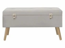 Banco con compartimento de terciopelo 80 cm ES891311 < Outlet