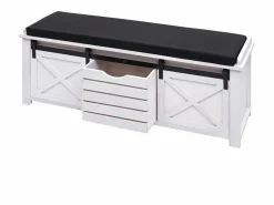 Banco con compartimentos de almacenamiento -H53, < MCW Sale