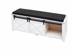 Banco con compartimentos de almacenamiento -H53, < MCW Sale