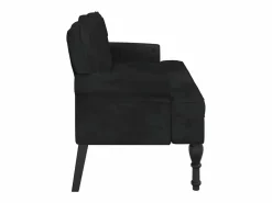 Banco con respaldo Terciopelo 119,5x64,5x75 cm < vidaxl Discount