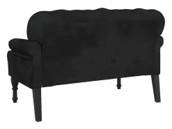 Banco con respaldo Terciopelo 119,5x64,5x75 cm < vidaxl Discount