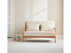 Banco de diseño en madera y tela < Sweeek Sale