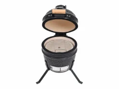 Barbacoa 2 en 1 ahumadora de cerámica 56 cm ES982939 < Hot