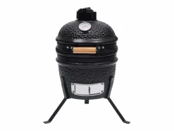 Barbacoa 2 en 1 ahumadora de cerámica 56 cm ES982939 < Hot