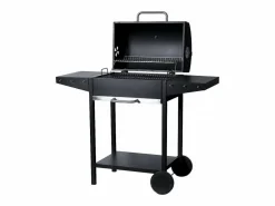 Habitat et jardin Barbacoa * Barbacoa de carbón "Bizon" - 119 x 50 x 101 cm - Negro