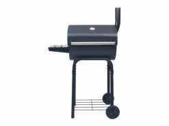 Barbacoa de carbón con ahumador y estante inferior ES979951 < Hot
