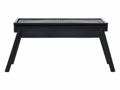 Barbacoa | Barbacoa portátil para camping de acero 60x22,5x33 cm ES793016