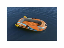 Barca Hinchable Para 1 Adulto y 1 Niño Kondor Elite 2000 Raft 196x106x31 cm con 2 Remos y Bomba de Pie Incluida < Bestway Best