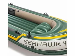 Barca hinchable Seahawk 4 4 usuarios con remos verde 48x145x351 cm < Intex Hot