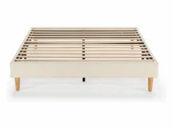 Base tapizada Niebla 140x190 cm tela borreguito < VS Venta-stock Discount