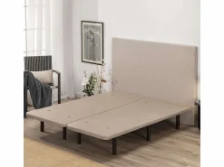 Base Tapizada 140x190 Beig - Nalui < Sale