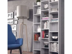 Biblioteca 3 columnas 15 compartimentos Italiano - H192 cm < Loungitude Best