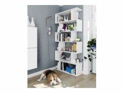 Calicosy Librería | Biblioteca con 6 compartimentos - A192 cm - Athena
