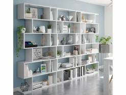 Calicosy Librería | Biblioteca con 6 compartimentos - A192 cm - Athena