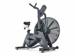 Bicicleta Estática * Bicicleta estática de aire - Half Human - Modelo AIR BIKE - Hogar/Apartamento - Pantalla LCD con 7 programas Negro