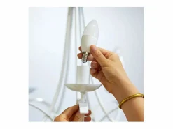 Bombilla LED conectada WiZ E14 4,9W 470 lm RGBWW regulable WiFi Bluetooth compatible con Alexa Google Siri < Ledkia Sale