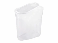 7H SEVEN HOUSE Comida Para Animales De Compañía * Bote con Tapa Dispensadora 4L 25.5x10.5x26.5cm 7house Blanco