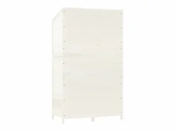 Bristol Cobertizo de jardín madera maciza abeto 102x52x174,5cm < Garden Furniture