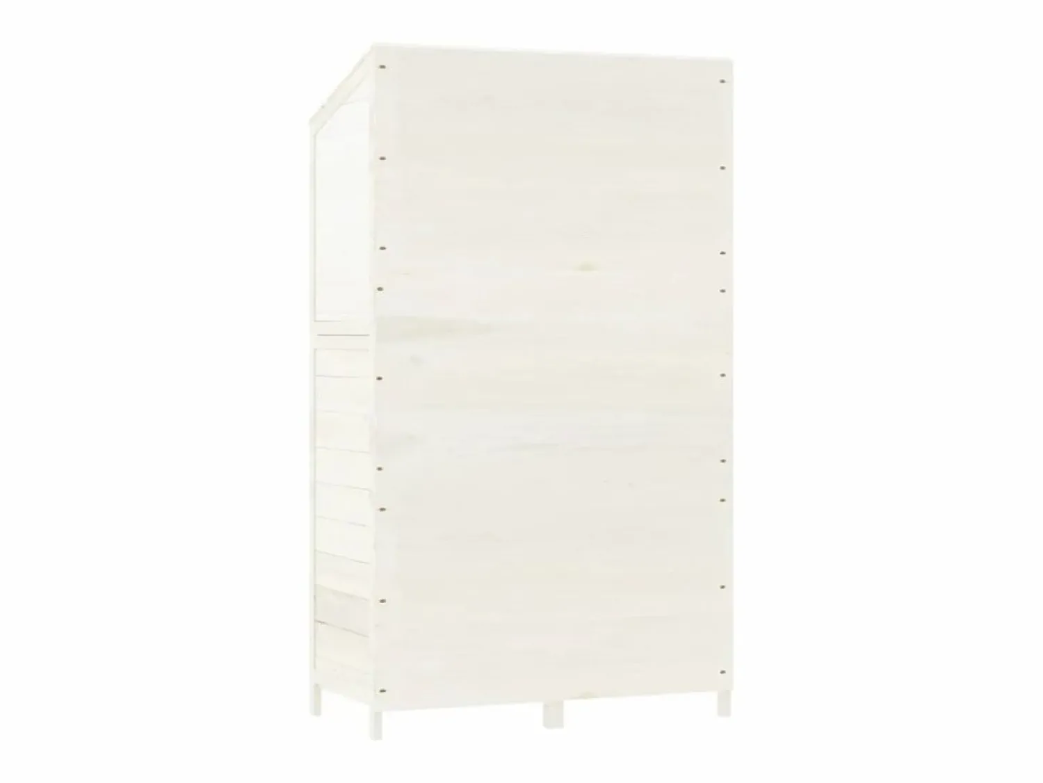 Bristol Cobertizo de jardín madera maciza abeto 102x52x174,5cm < Garden Furniture