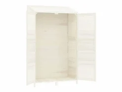 Bristol Cobertizo de jardín madera maciza abeto 102x52x174,5cm < Garden Furniture
