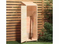 Bristol Cobertizo de jardín madera maciza de abeto 55x52x174,5 cm < Garden Furniture New