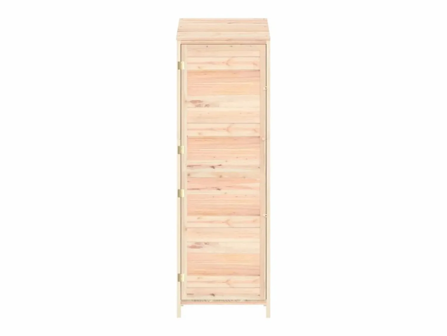Bristol Cobertizo de jardín madera maciza de abeto 55x52x174,5 cm < Garden Furniture New