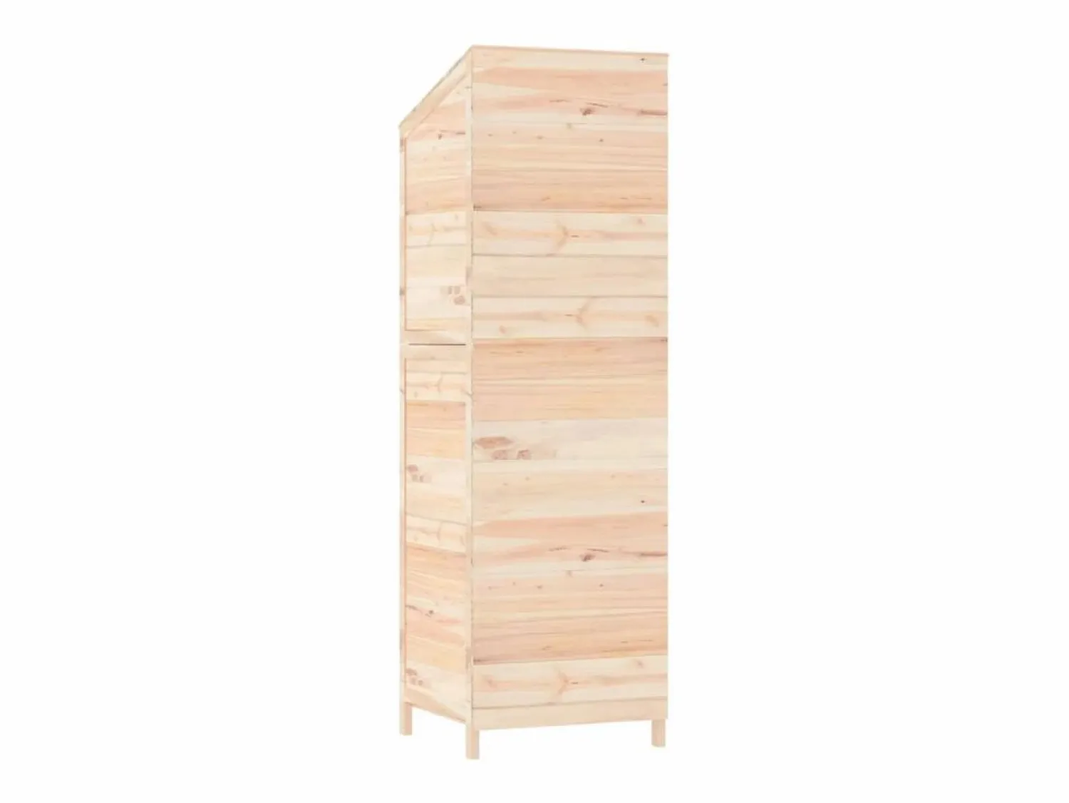Bristol Cobertizo de jardín madera maciza de abeto 55x52x174,5 cm < Garden Furniture New