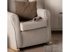 Butaca de lactancia de Poliéster Topo 103 x 75- Lily < Clearance